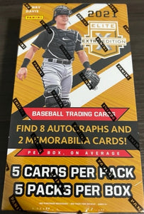 2021 Panini Elite Extra Edition Hobby Box