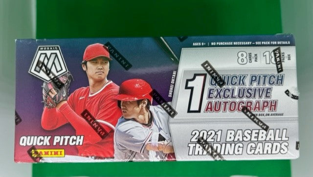 2021 Panini Mosaic Quick Pitch Baseball Box