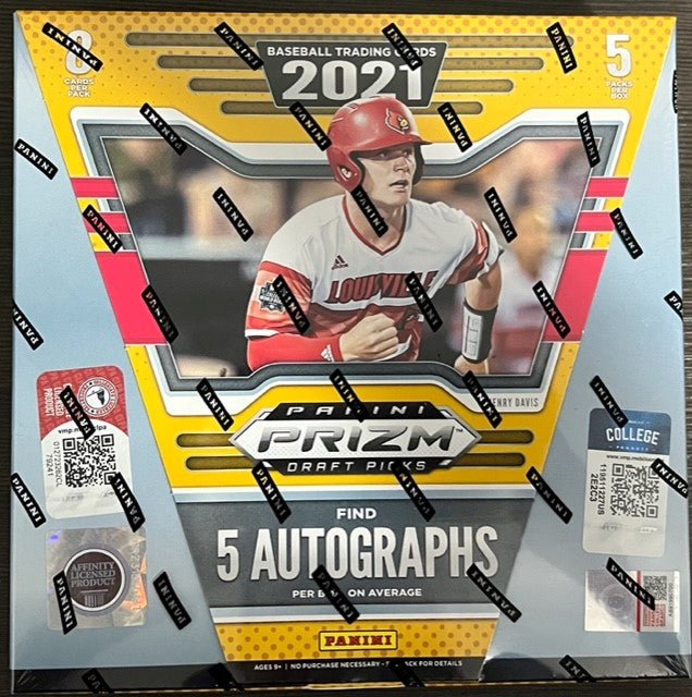 2021 Panini Prizm Draft Picks Hobby Box