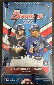 2022 Bowman Baseball Hobby Box