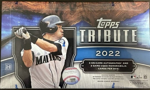 2022 Topps Tribute Hobby Box